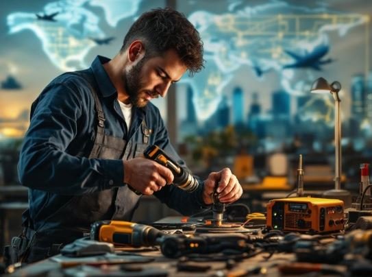 مهاجرت با تخصص تعمیرات ابزارآلات صنعتی (درآمد + بازار کار جهانی)